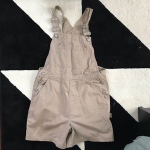Tan Overalls!